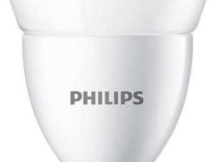 Bec LED Philips P48 E14 7W (60W), lumina rece 6500K, 929001394802